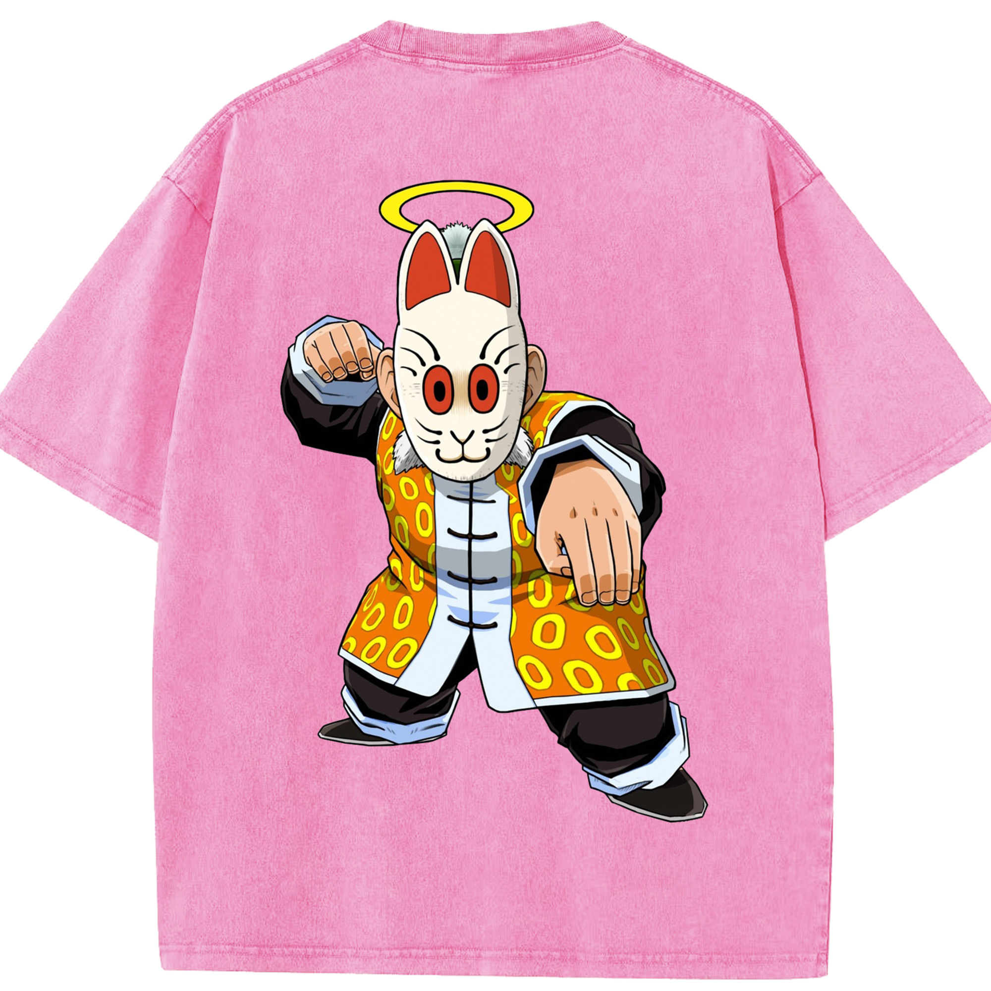 （画像用） ドラゴンボール DRAGON BALL 綿100% ヴィンテージ風 半袖Tシャツ（背面プリント）